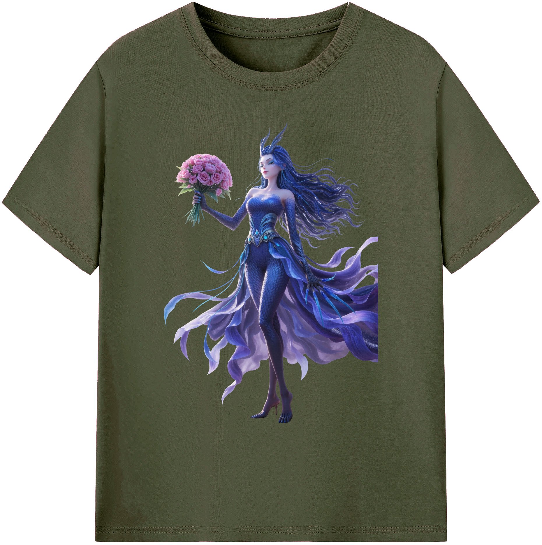 （画像用） Ne Zha 2 ナタ 魔童の大暴れ 綿100％ メンズ半袖Tシャツ｜肌触りやわらか＆通気性